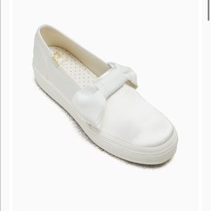 keds x kate spade triple decker bow sneakers sz 8
